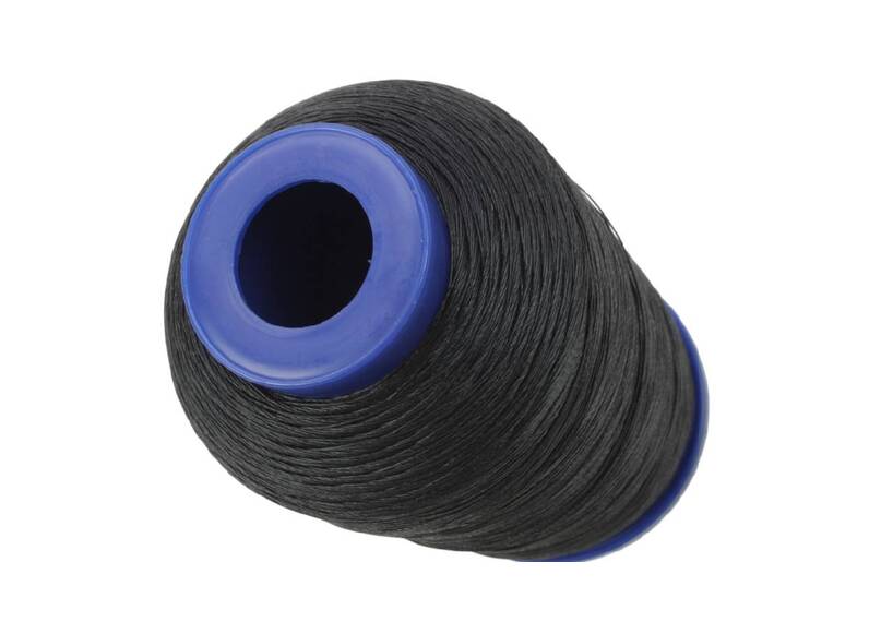 ESVO PTFE Nähgarn 40, 750 Meter, UV-beständig, Schwarz