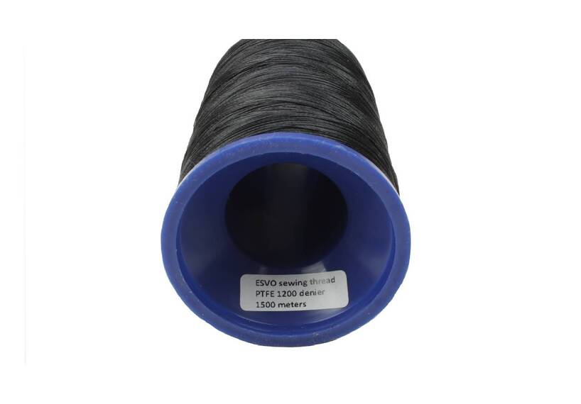 ESVO PTFE Nähgarn 40, 750 Meter, UV-beständig, Schwarz