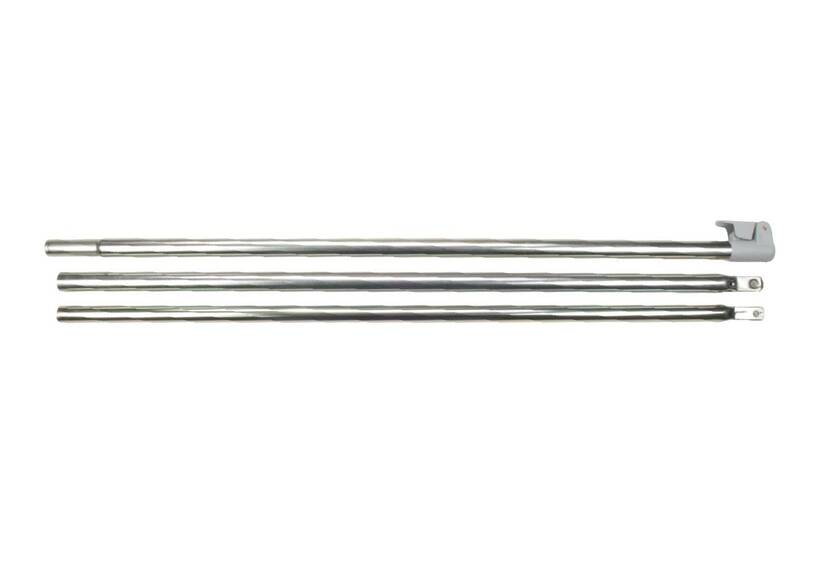 ESVO Teleskopierbare Firststab 22/19 mm, 3 teilig 160-225 cm + Powergrip