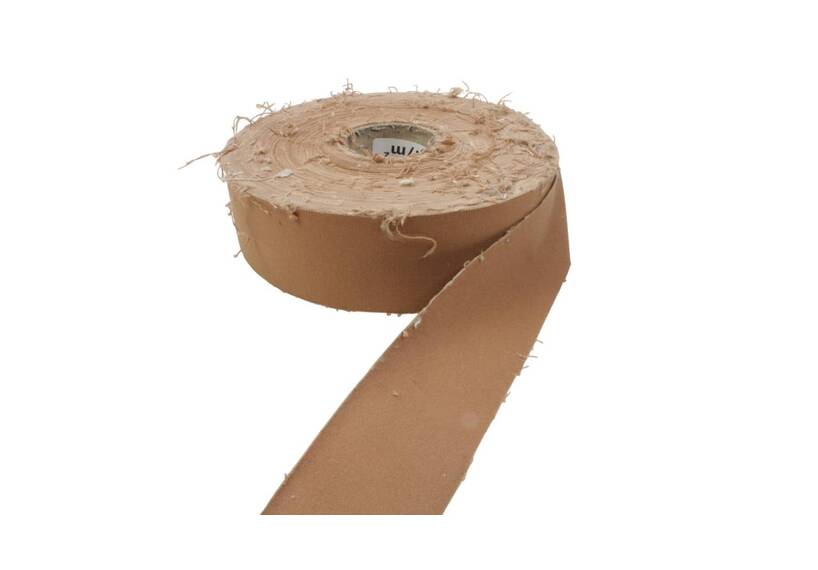 Zeltstoffband, 310 Gr/M², Baumwolle 50 mm, zigarrenbraun