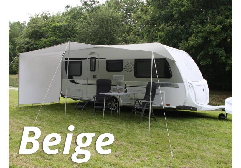 Sonnensegel Wohnwagen: Sonnendach "WILCO" 235, Grösse 3, beige
