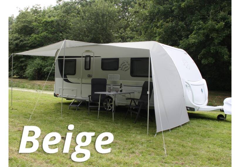 Sonnensegel Wohnwagen: Sonnendach "WILCO" 235, Grösse 3, beige