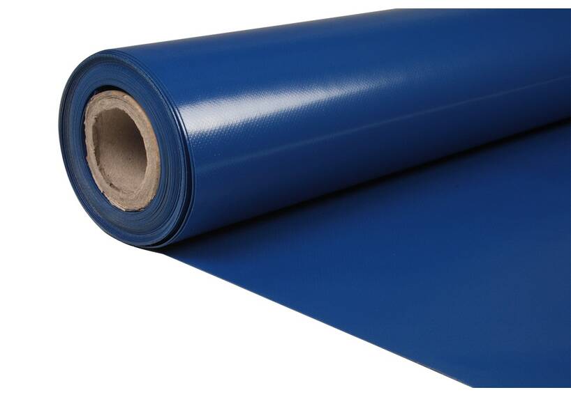 Verstärktes PVC für Abdeckplane und mehr, blau 650 Gr./M²
