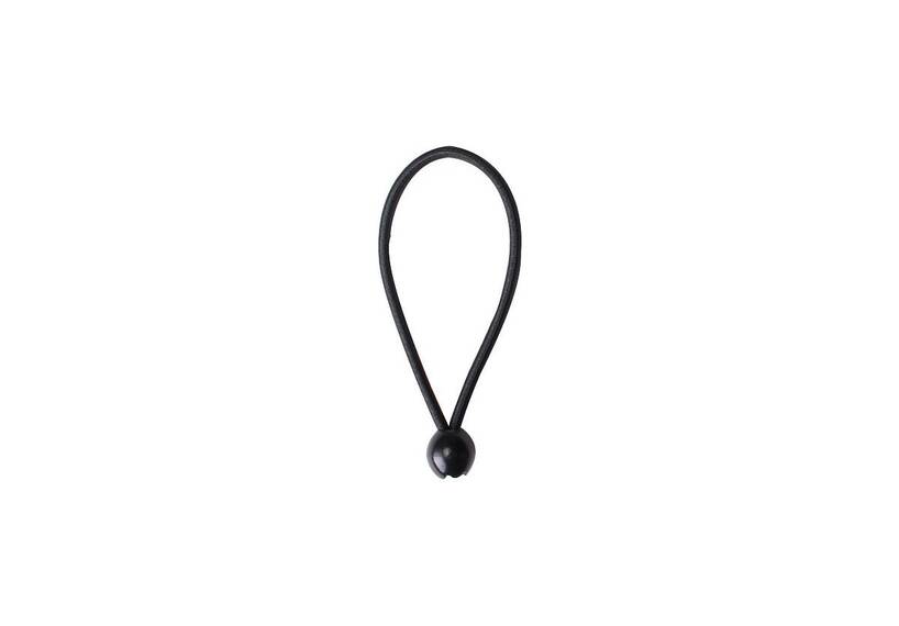 Koordelastiek 6 mm met knop