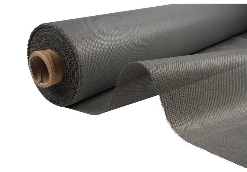PVC Mesh / Gitter gewebe 210 cm, grau