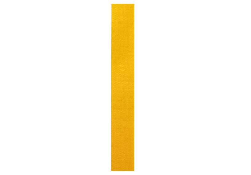 Band voor mondkapjes 11 mm polyester, geel