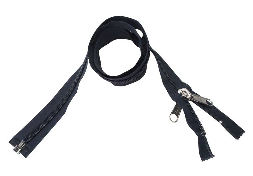 ESVO Reißverschlüss 10 mm teilbar dunkelblau, 250 cm