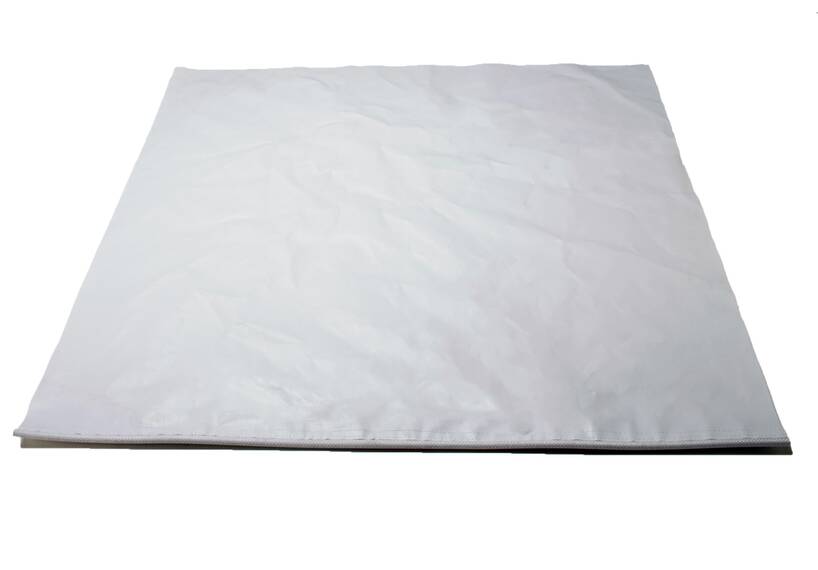 Radkastenabdeckung grau 80 cm